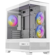 ANTEC CX500M Argb 3X120MM Fan Matx Beyaz Mid Tower Gaming (Oyuncu) Kasası