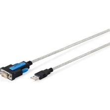 Digitus Dıgıtus USB - RS232 (Db9) Çevirici Kablo 1.8m | Ftdı Chip | Windows / Mac / Linux Uyumlu