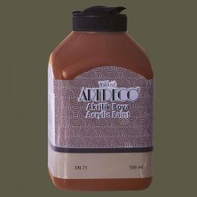 Artdeco Kakao 3045 Renkli Akrilik Boya 500 ml Su Bazlı Özellikli Yeni Formül