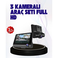 Kont 170° Geniş Açılı Araç Kamerası – 4.0” IPS Ekranlı Full Hd Dvr