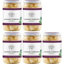 Fermente Mutfağım Organik Lahana Turşusu 5’li - Sauerkraut 600 g