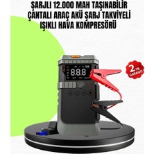 Kont 4’ü 1 Arada Powerbank Özellikli Araç Akü Şarj Takviye Cihazı