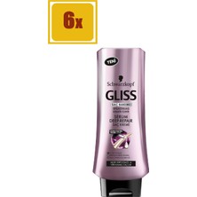 Gliss Serum Deep Repair Saç Kremi 360 ml 6'lı Set Yıpranmış Saçlar İçin Amino-Protein Formülü