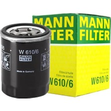 Mann Filter W610/6 Yağ Filtresi Honda Civic Jazz Crv City Accord Hrv