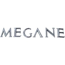 Moda Renault Megane 2 Kasa Megane2 Arka Bagaj Yazısı Krom Megane Yazı
