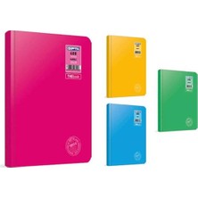 Gıpta Thebook Neon Sert Kapak Defter Ciltli 20x28 240 Yaprak Kareli