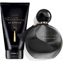 Avon Far Away Glamour Kadın Parfüm Edp 50 ml Meyveli Koku 2 Li Set