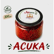 Aşkana Acuka 300g - Karadeniz Usulü Ev Yapımı Katkısız Cevizli Kahvaltılık Sos ve Meze