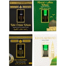 Esved Kabe Örtüsü Kokusu 3ml Alkolsüz Misk Koku 60 Derece Hacerül Esved ve Medine Ravza Aroması