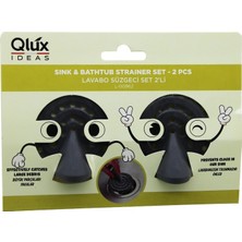 Go İthalat QLUX L-00962 2PCS LAVABO SÜZGEÇ SET