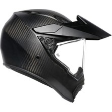 Agv Kask/ax-9 Solıd Plk Matt Carbon