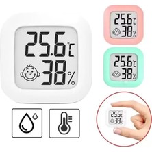 Pazarcan PM-6235 Oda Tipi Mini Ekranlı Sıcaklık Nem Ölçer Termometre