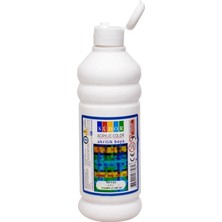 Südor Beyaz Akrilik Boya 500 ml Kaliteli İçerik Uzun Ömürlü Kullanım Deneyimi Sunar