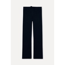 Mudo Beli Bağlamalı Wıde Leg Pantolon