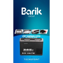 Tecnopoint 50 Litre Çift Kapaklı Oto Buzdolabı