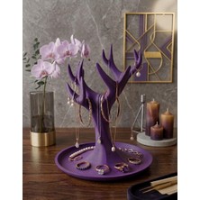 My Craft 3D MYCRAFT3D Şık Tasarım Takı Standı - Geyik Boynuzu Kolye, Küpe ve Yüzük Organizer Modern Aksesuar Düzenleyici