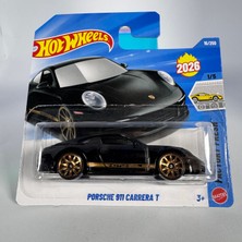 Hot Wheels Regular Porsche 911 Carrera T - Siyah 1:64 Model Araba