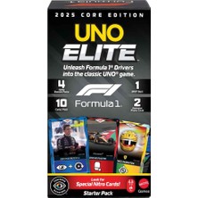 Uno Elite Formula 1 Kart Oyunu Başlangıç Paketi JLV42 – F1 Koleksiyon Kartları ve Uno Deste