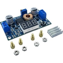 Emay Center  XL4015 75W 5A Dc-Dc Voltmetre Ekranlı (3digits) Voltaj Düşürücü Modül