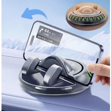 Cekar Store Busstier 360 Derece Dönebilen Araç Içi Park Numaratörü Şık ve Modern Tasarım Kaymaz Yapışkanlı Oto Numaratör Telefon Standlı Park Plakası