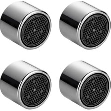 Cekar Store 4 Adet 22 mm Musluklar Için Perlatör, M22 Musluk, Süzgeç, Musluk, Havalandırıcı, Musluk Filtresi, Iç Dişli Havalandırıcı, Contalı, Mutfak ve Banyo Için