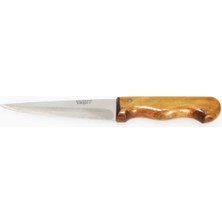 Renas Store Küçükata Bursa Ince Sivri Kasap Bıçağı No:2, 15,5 cm - Ahşap Sap