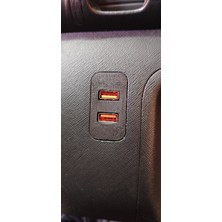 Kaplan Oto Honda CRV 2. nesil iki girişli usb kapağı çerçevesi plastiği - K2250
