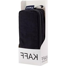 Cekar Store K01105 Çift Gözlü Kalemlik Kalem Kutu Kalemkutusu Yerli Üretim Orjinal (Siyah)