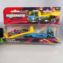 Majorette Jdm Legends Tuning Transporter Isuzu Npr - Honda S2000 Model Araba