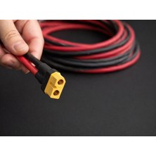 Gesper 4 mm Solar Kablo 5mt Kırmızı 5 mt Siyah Mc4 Soketli / XT60 Dişi Konnektörlü