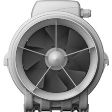 Ayas Havalandırma Ayas TYPHOON-200 (850-1100 M³/h) Karma Akışlı Plastik Kanal Fanı