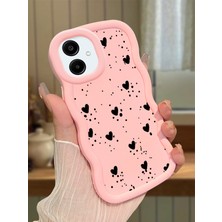 Ucuc Samsung Galaxy A06 4g Uyumlu Pembe Silikon Kılıf Kamera Korumalı Darbe Emici Tasarım Şık Baskı Kılıf