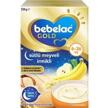 Naturion Szn1 Sütlü Meyveli Irmikli Kaşık Maması 250 gr Hnçr