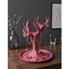 My Craft 3D MYCRAFT3D Şık Tasarım Takı Standı - Geyik Boynuzu Kolye, Küpe ve Yüzük Organizer Modern Aksesuar Düzenleyici