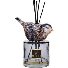 Missi Kendi Kokunu Seç-Bird Collection Siyah Cam Çubuklu Difüzör (Esanssız)