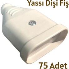 Orel Yassı Dişi Fiş 75 Adet