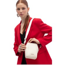 Benetton BNT_1803 19X11,5X7 Kol Sı Beyaz Kadın Çanta