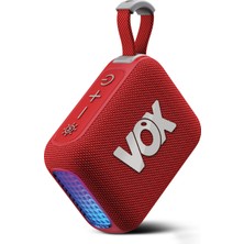 Powerway Vox USB Hafıza Kartı Aux Radyo LED Işıklı Bluetooth Hoparlör Hi-Fi Ses Bombası