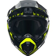 Agv Kask/ Ax9 E2206 Mplk Steppa Carbon/grey/yellow MO124 /