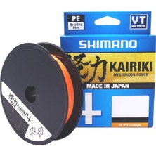 Shimano Kairiki 4 Hi-Vis Orange 300M Örgü Misina