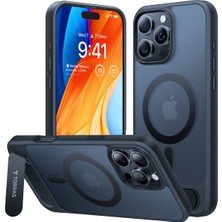 Torras iPhone 16 Pro Max P Stand Kılıf -Darbe Emici Premium