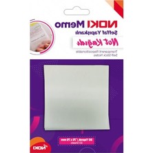 Cekar Store Şeffaf Yapışkanlı Not Kağıdı