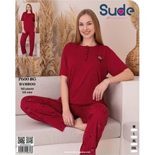Sude Bamboo Kısa Kol Pijama Takımı