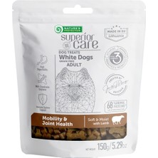 Nature's Protection Superior Care Beyaz Tüylü Köpekler Için Kuzulu Hareket & Eklem Sağlığı Destekli Köpek Ödülü 150G