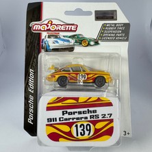 Majorette Deluxe Porsche 911 Carrera Rs 2.7 1/64 Model Araba