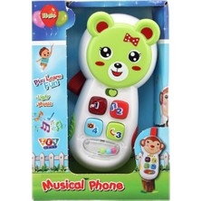 Zey Toys Işıklı Müzikli Aktivite Telefonu - ZEY2023 - Stokta Olan Renk Gönderilir