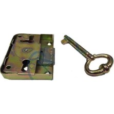 Renas Store Kapazlama, Mobilya Kilidi 6X4X1 cm - 12 Adet