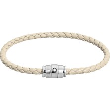 Montblanc Meisterstück Deri Çelik Bileklik 13431468