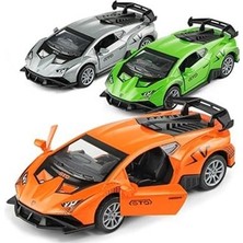 Ceren Oyuncak Lamborghini Model Çek Bırak Açılır Kapılı Metal Oyuncak Araba K174A29