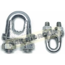 6 mm Çelik Klemens (10 Adet)